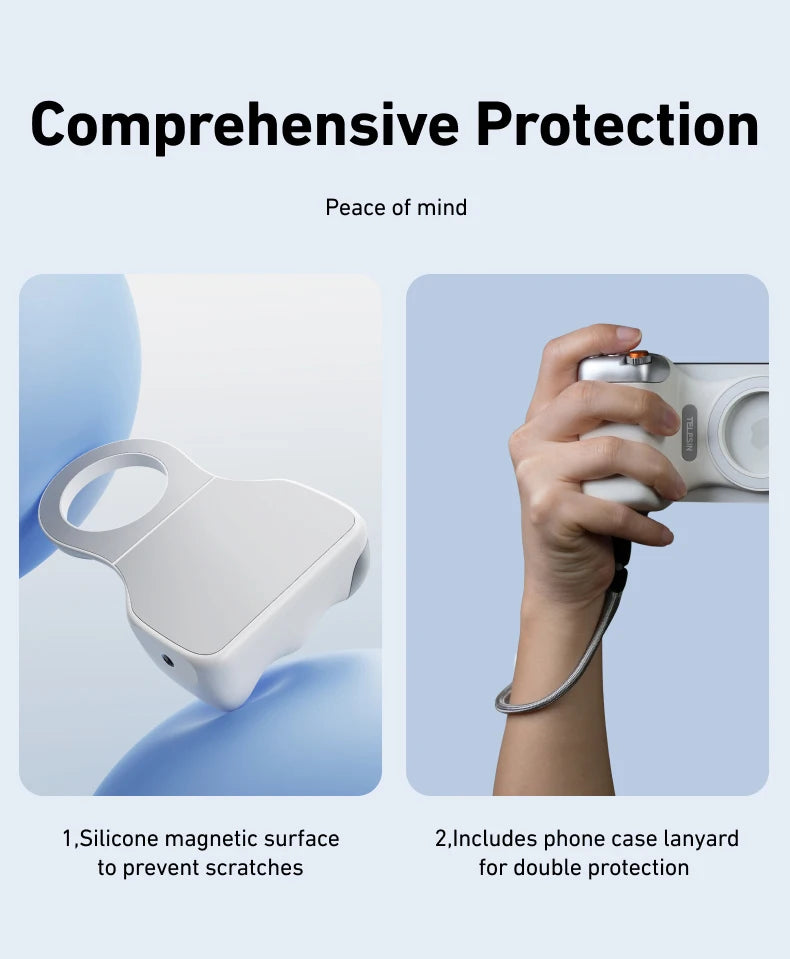 Magnetic Smart Phone Camera Hand Grip