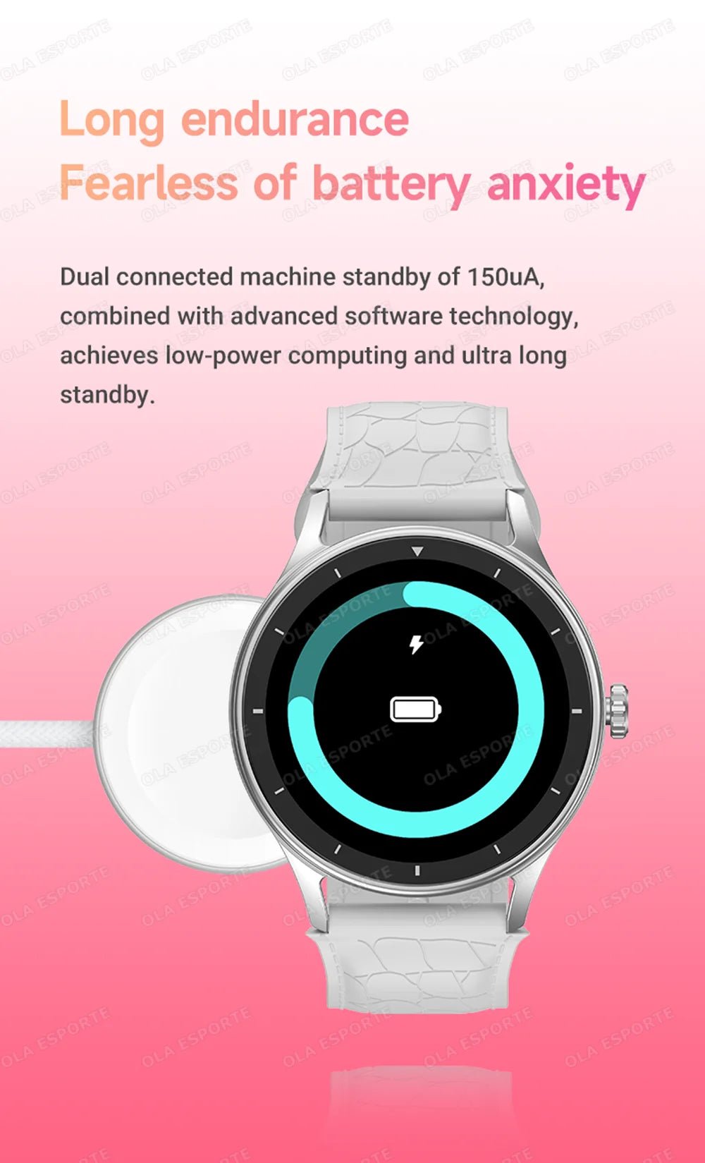 2026 Smart Watch Women Men Heart Rate Monitor Waterproof Smartwatch For Android IOS
