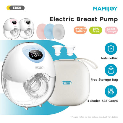GREAT DEAL **1 PC MAMIJOY Wearable Electric Breast Pump 4 Modes  & 36 Suction levels - Silent Hands Free pump
