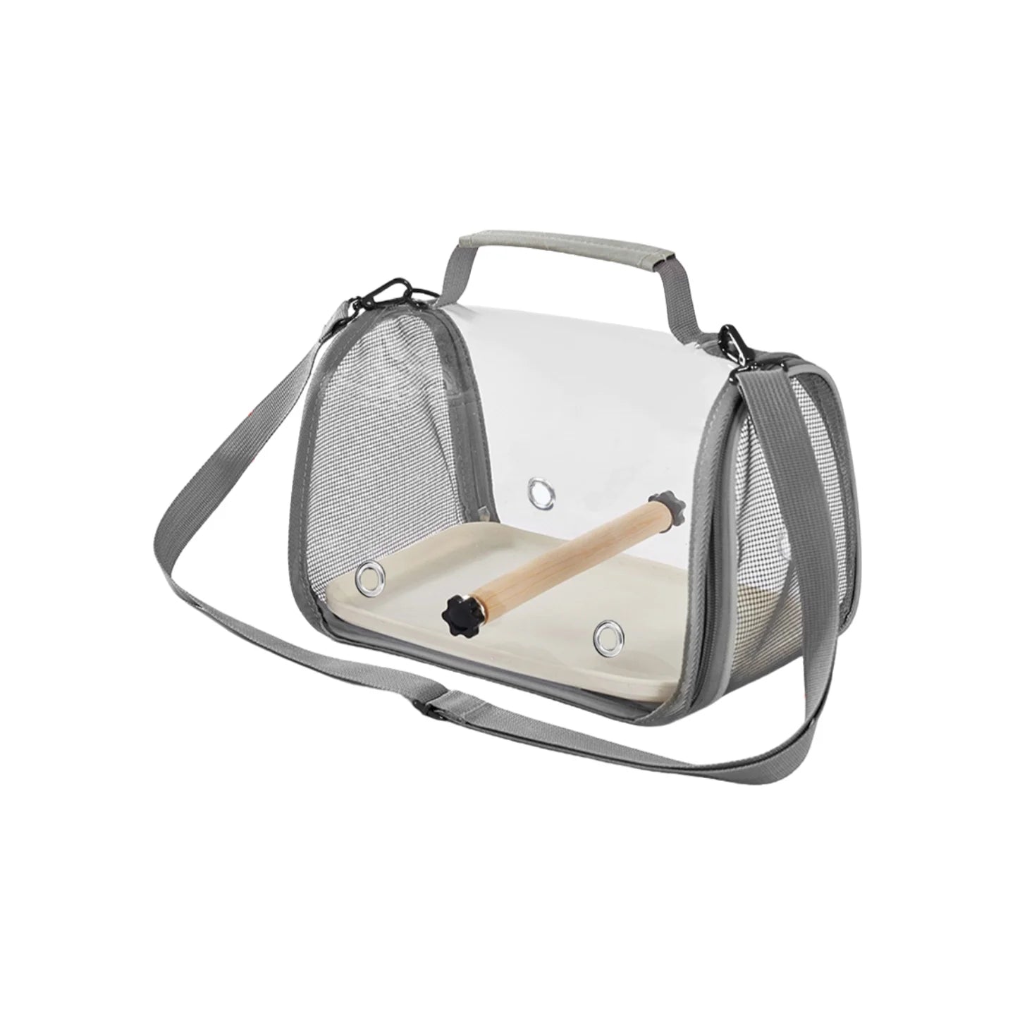 Portable Breathable Bird, Hamster, parrot Travel Bag With Stand & Removable straps  design