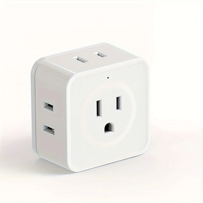 Small Multi Plug Outlet with 5AC Outlets