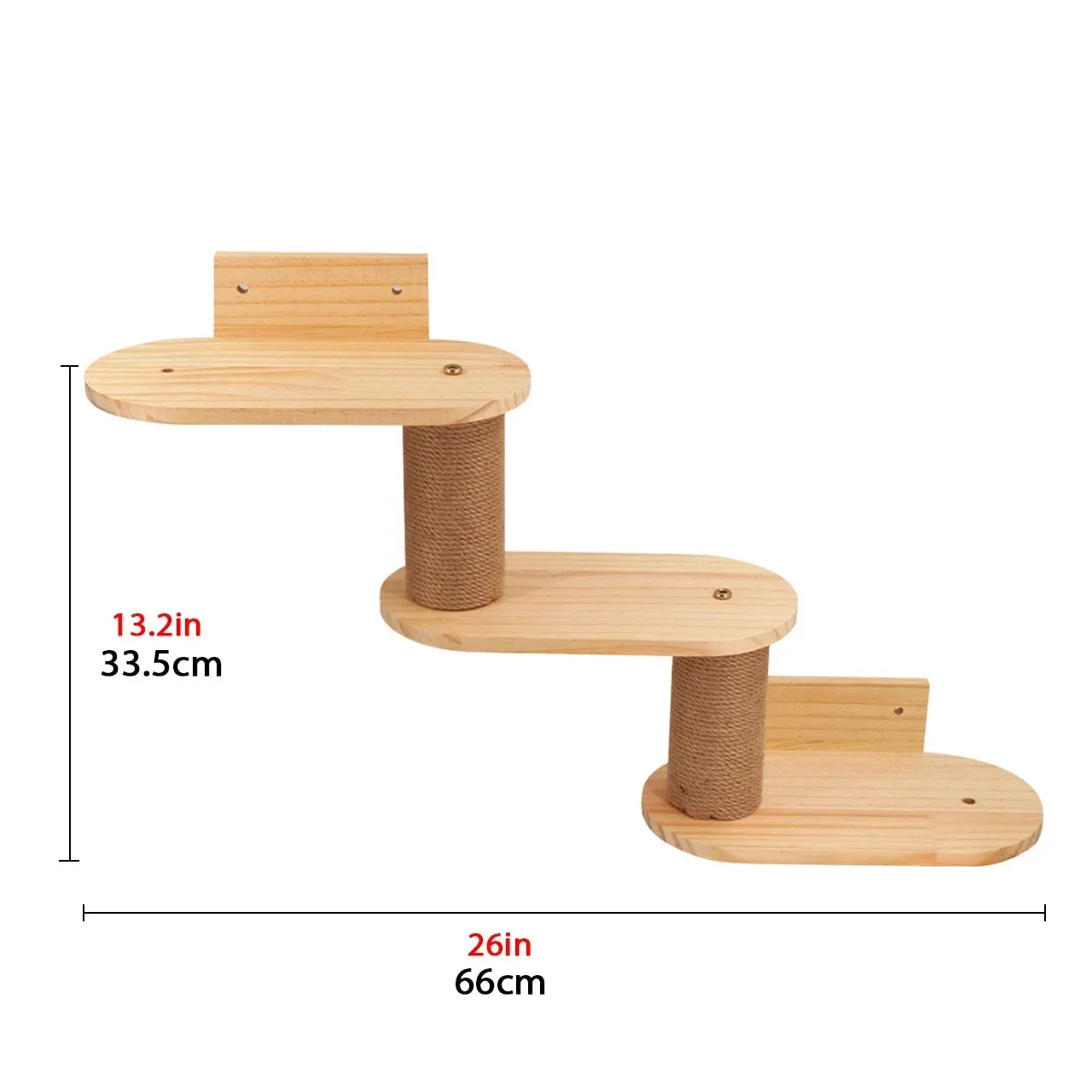 Wall Mounted Cat Climbing Shelves Cat House Cat Bridge Cat Hammock