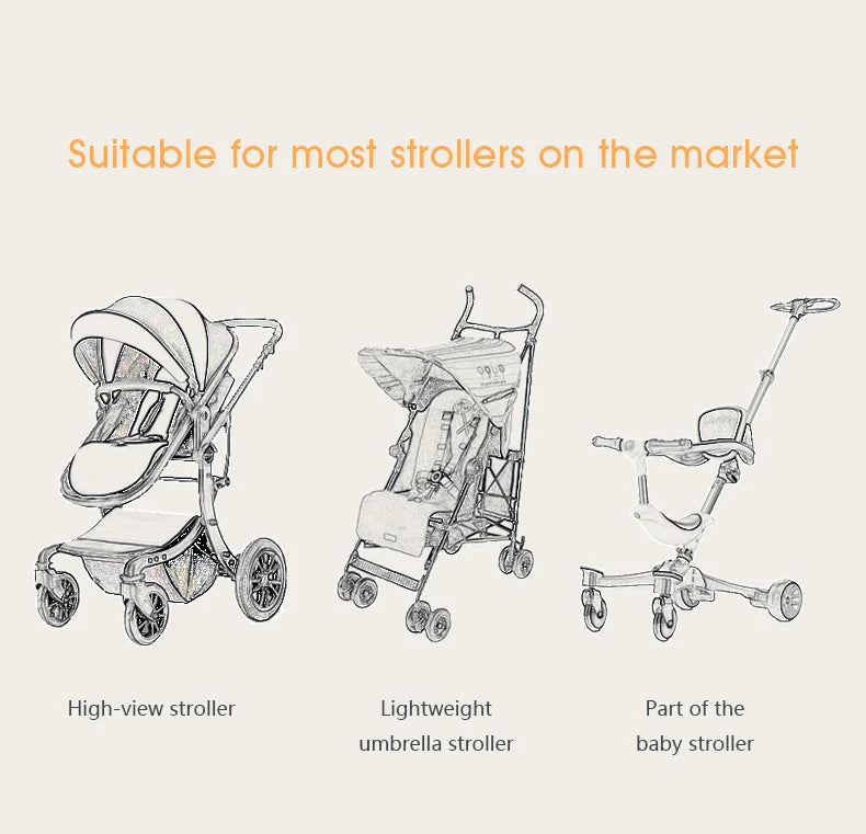 Large Capacity Travel Hanging Bag- Bottle Holder - Diaper Bag