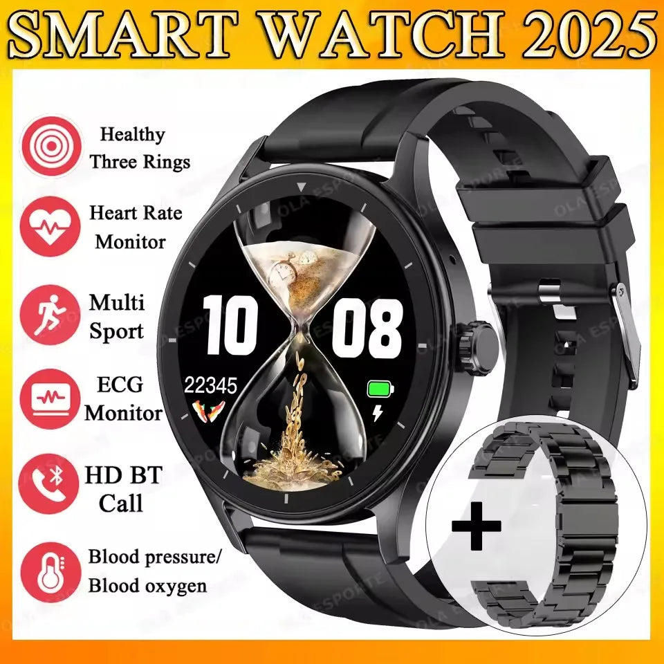 2026 Smart Watch Women Men Heart Rate Monitor Waterproof Smartwatch For Android IOS