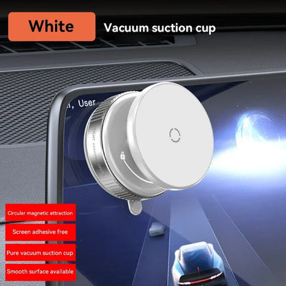 Vacuum Strong Magnetic Phone Holder Foldable Design 360° Adjustable Vacuum Car Mount For Cell Phone For phone Live Stream New