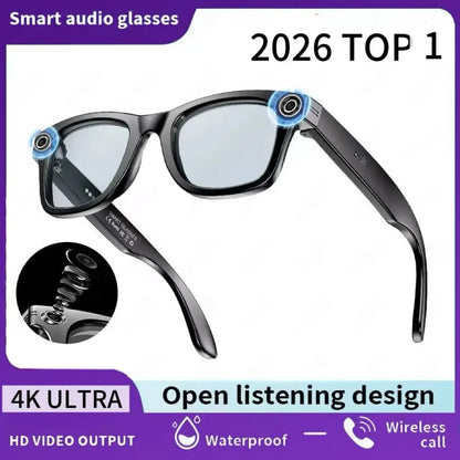 TOP 1 Meta AI Smart Glasses 13MP Camera Video Recording 100+ Languages Translation Sunglasses