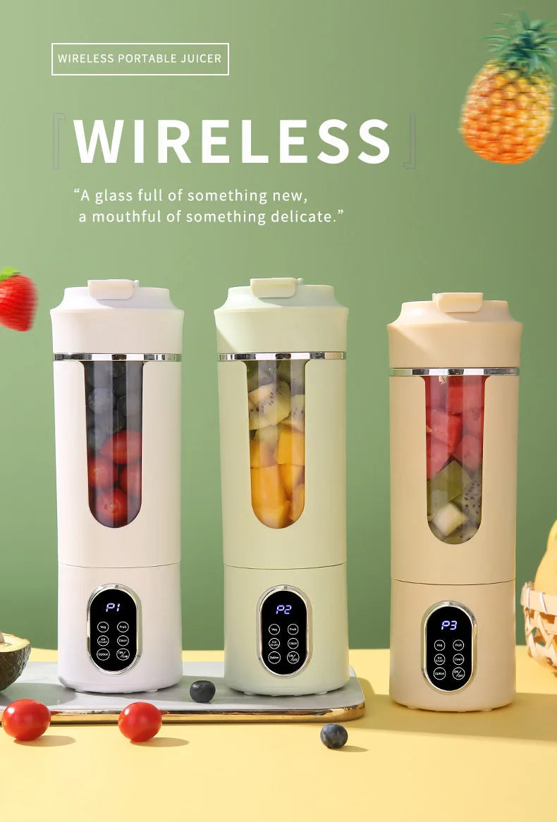 Portable Rechargeable Compact Blender Multi-functional Blender