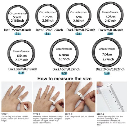 Smart Ring Men Women with Charging Case ,Heart Rate Blood Oxygen,Skin Temperature Monitor