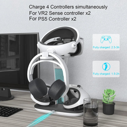 Charging Dock for PS5 Station LED Indicator Light