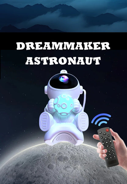 Astronaut LED Night Light Galaxy Star Projector Bluetooth Speaker Remote Control Timer 360° Adjustable Angle