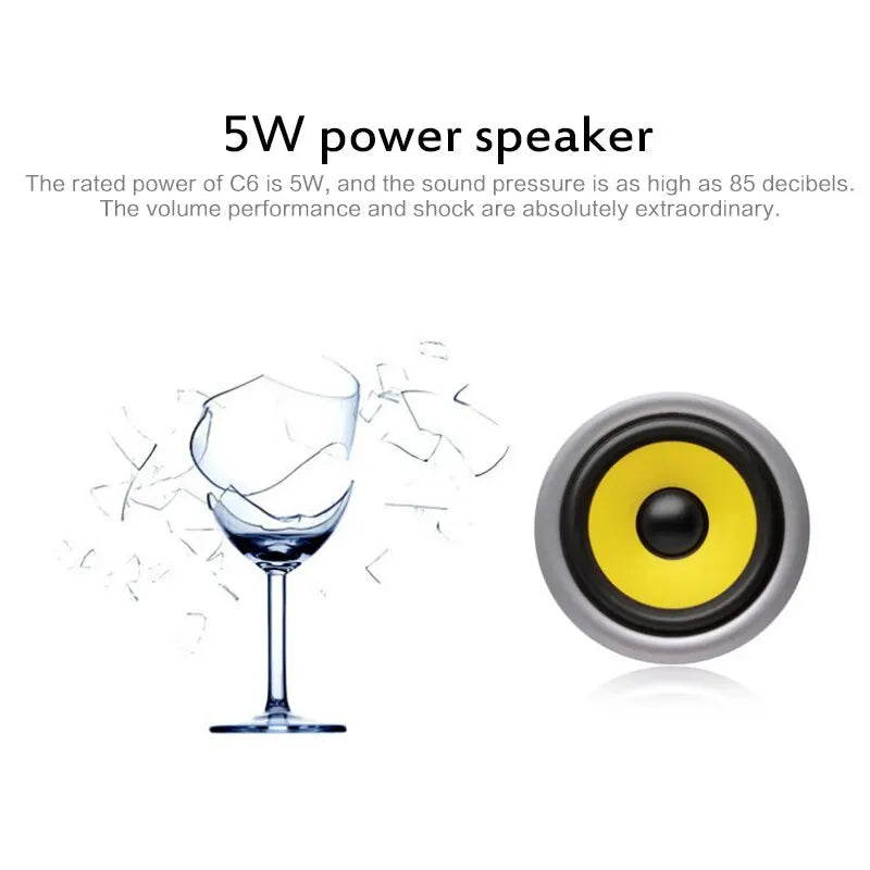 Waterproof Wireless Portable  Bluetooth Speaker Music Sound Box For Mini Subwoofer