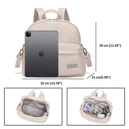 Stylish waterproof large capacity Diaper Backpack -Multi-functional Bag