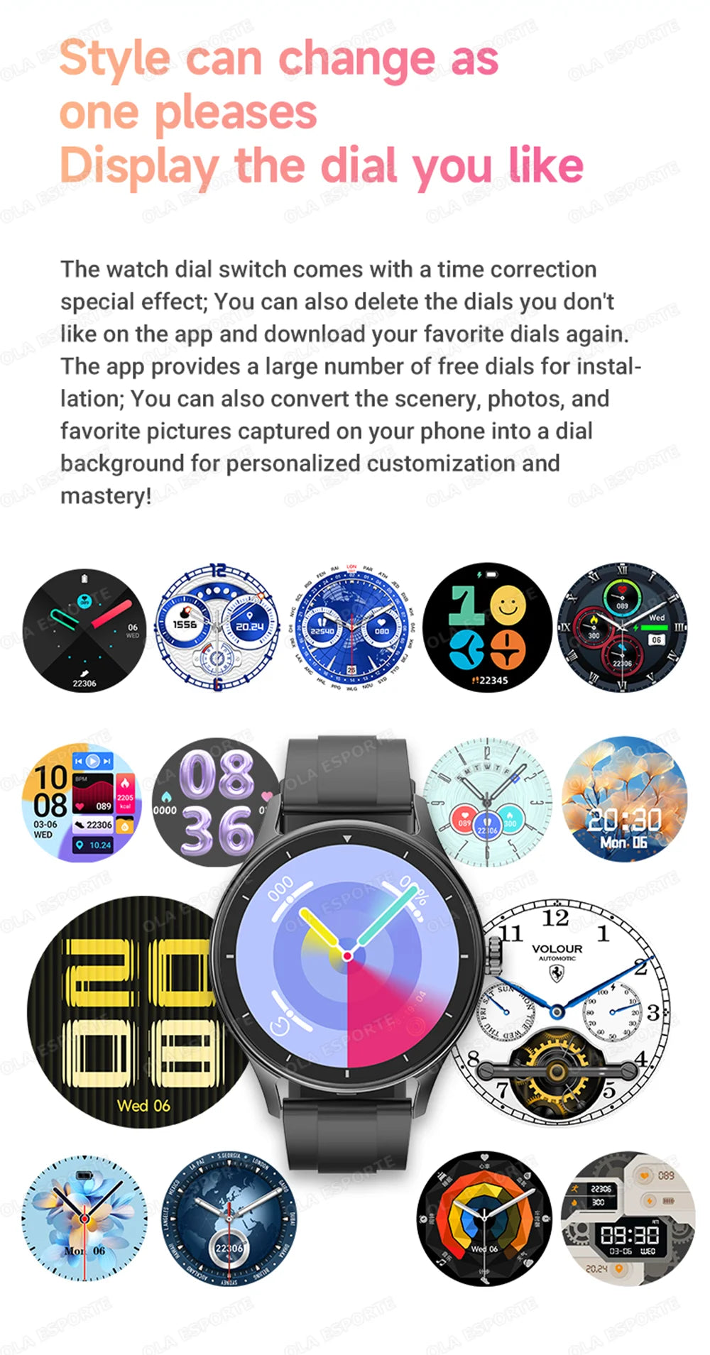 2026 Smart Watch Women Men Heart Rate Monitor Waterproof Smartwatch For Android IOS