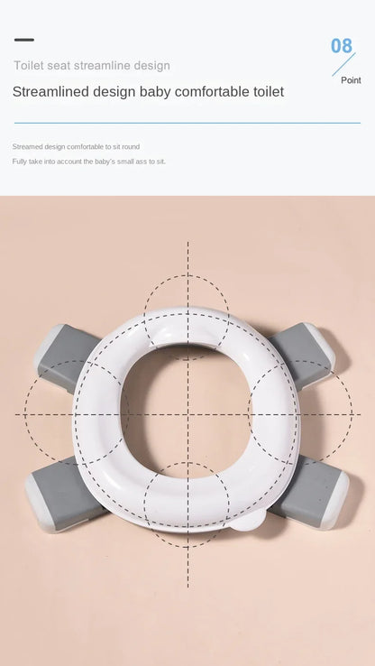 3 in 1 Travel Toilet Seat Foldable Children Potty with Bags