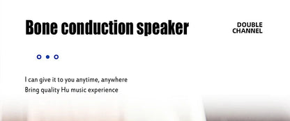 Bone conduction wireless speaker features dynamic audio
