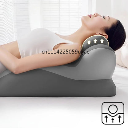 Wedge Shape Memory Foam Pillow Ergonomic Support for Neck Back Leg Rest