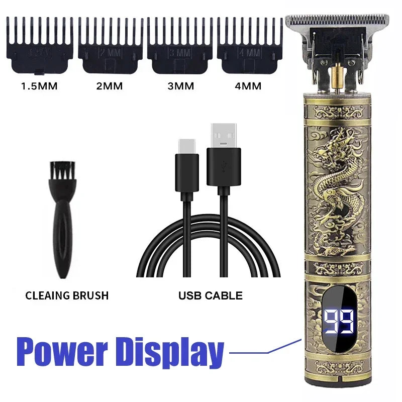 Trendy professional Electric Hair Clipper for Men Barber Shaver Beard Trimmer