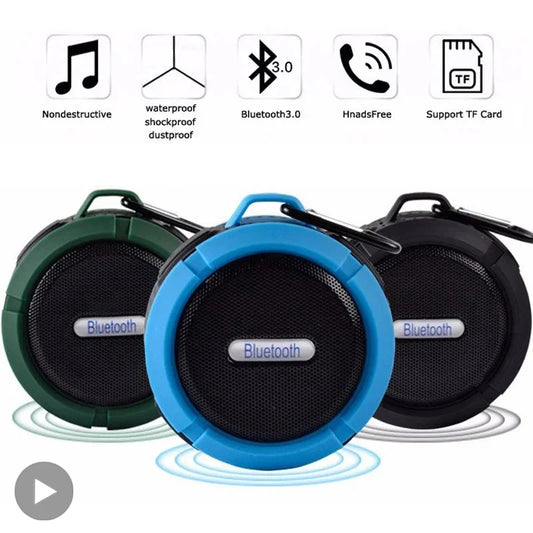 Waterproof Wireless Portable  Bluetooth Speaker Music Sound Box For Mini Subwoofer