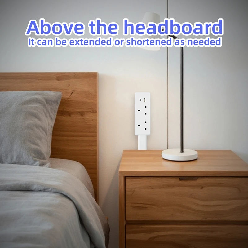 Electrical Adjustable Wall Plug Rotates Outlet Extender for sockets