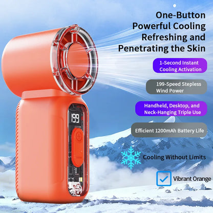 Best Selling Summer Super Mini Rechargeable Handheld High Speed Fan Powerful Wind