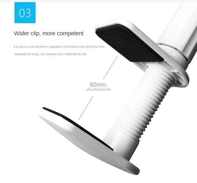 Universal 360° Flexible Mobile Phone Mount Holder Clip