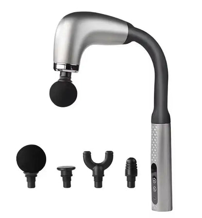 Fascia gun Handle Elbow 3 Modes  6 Gears Adjust Muscle Relaxation  Massage Percussion Hammer for Athletes