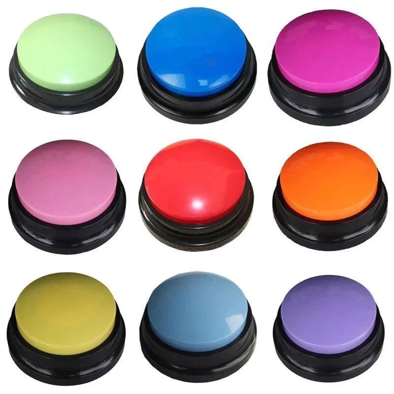 1 Pc Pet Sound Box Recordable Talking Button Voice Recorder