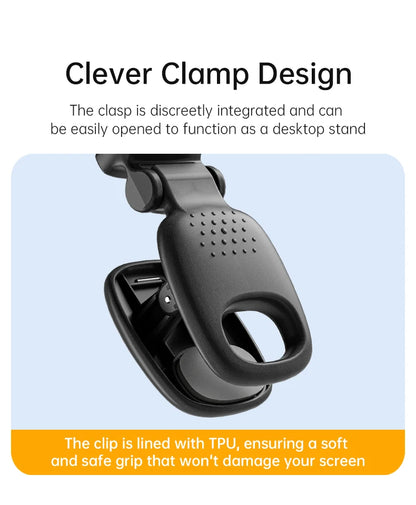 Mini Moonlight Portable Adjustable LED Selfie Clip Light for cell, laptop
