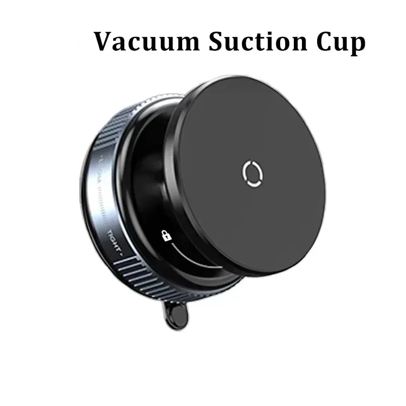 Vacuum Strong Magnetic Phone Holder Foldable Design 360° Adjustable Vacuum Car Mount For Cell Phone For phone Live Stream New