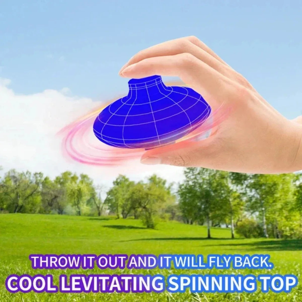 Flying Ball Toys Magic Ball Flying Spinner Mini UFO Fingertip Drone Aircraft