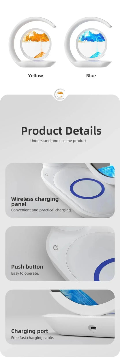 Cute Moon Mood Light Touch Dimming with Clock RGB Color Changing Light Bluetooth Speaker Music Playback  Bedroom Night Light