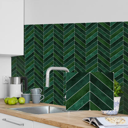 3D self-adhesive wall stickers, waterproof and easy to clean, suitable for kitchen, bathroom, living room, dining room, etc.