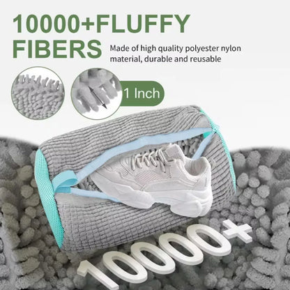 Shoe Washing Bag With Large Capacity - Zipper Machine Suitable For All Kinds Of Shoes Without