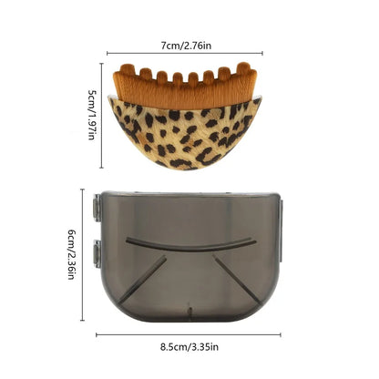 Facial Massage Brush for Face & Jawline, Ergonomic Dry Brush Designed for Precise Contour Fit, Manual Skin Massager Tool