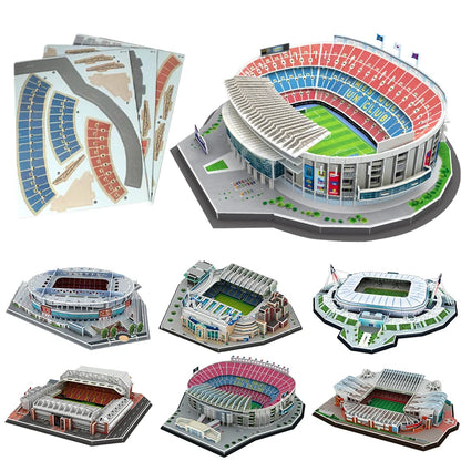 Football Field Children 3D Puzzle Toys
