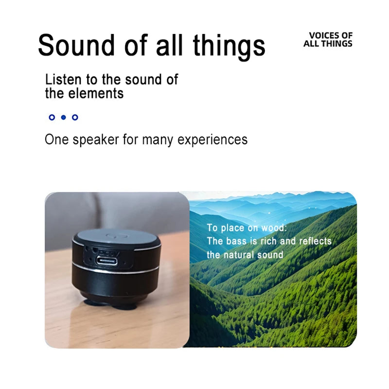 Bone conduction wireless speaker features dynamic audio
