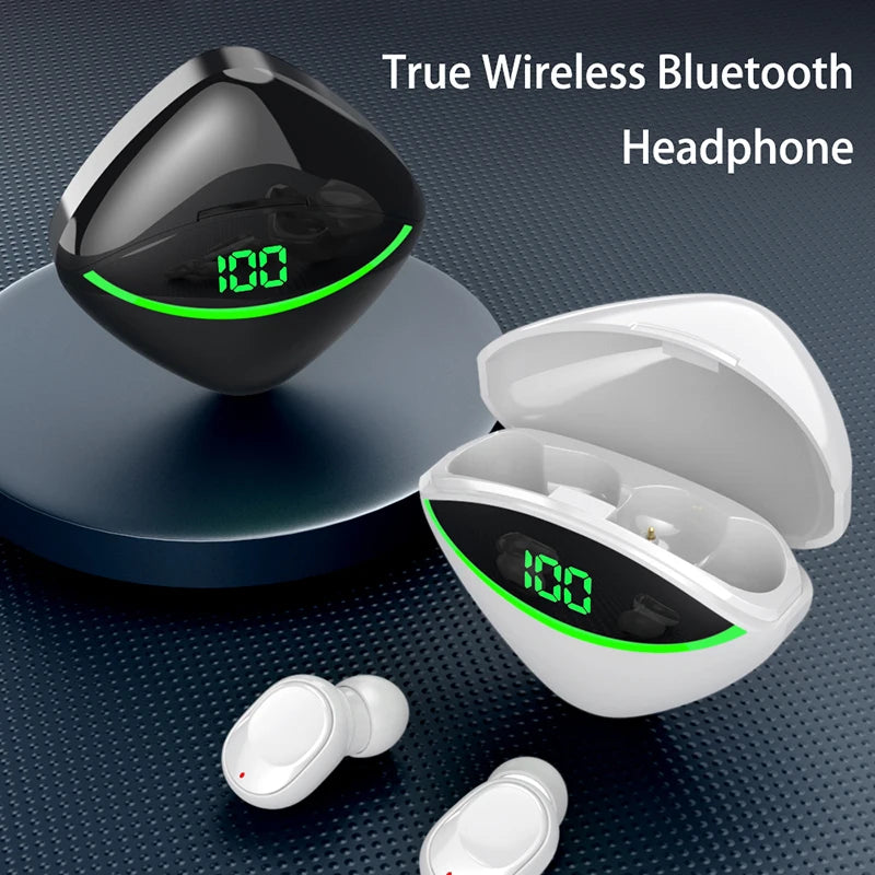 Wireless Bluetooth 5.3 Headset Earphones With Mic Smart Touch Headphones In-Ear Noise Reduction Earbuds