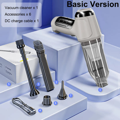 Mini Portable wireless Car Vacuum Cleaner Powerful 95000PA Strong Suction