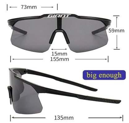 2025 giant new cycling Glasses UV400 Protection, Anti-Fog, Sports Sunglasses for Men Women with case