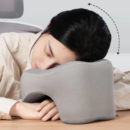 Pillow Travel U-Shape Pure Memory Foam Neck Pillow For Airplane Office Nap Cervical Pillows Flight Sleeping
