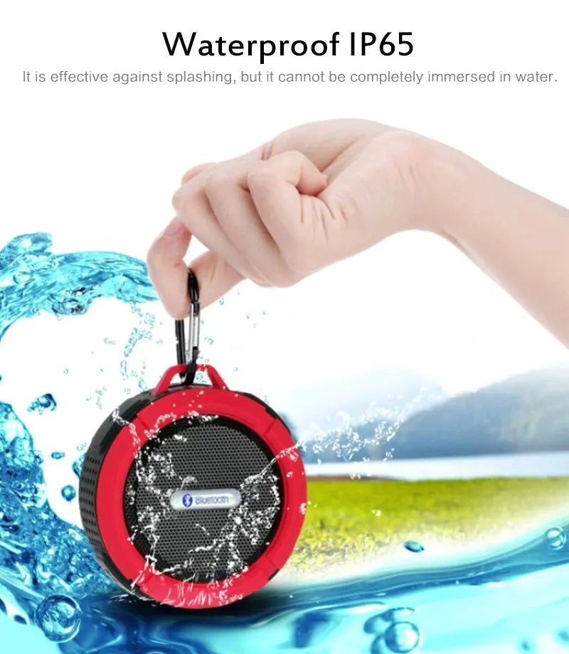 Waterproof Wireless Portable  Bluetooth Speaker Music Sound Box For Mini Subwoofer