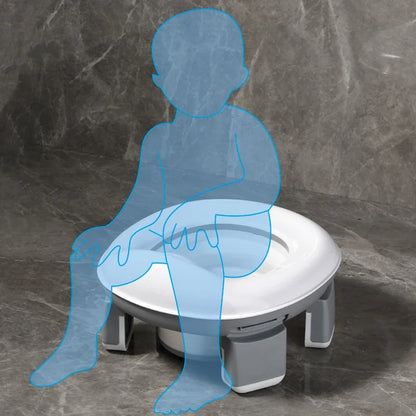 3 in 1 Travel Toilet Seat Foldable Children Potty with Bags