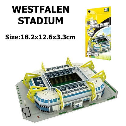 Football Field Children 3D Puzzle Toys