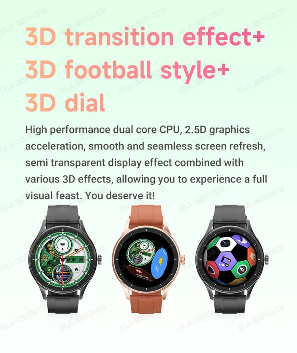 2026 Smart Watch Women Men Heart Rate Monitor Waterproof Smartwatch For Android IOS