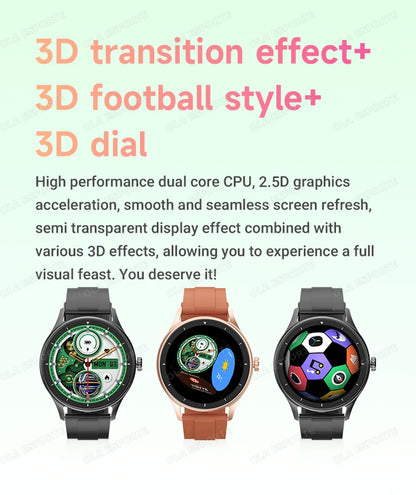 2026 Smart Watch Women Men Heart Rate Monitor Waterproof Smartwatch For Android IOS