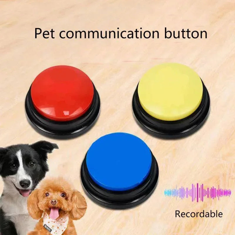 1 Pc Pet Sound Box Recordable Talking Button Voice Recorder