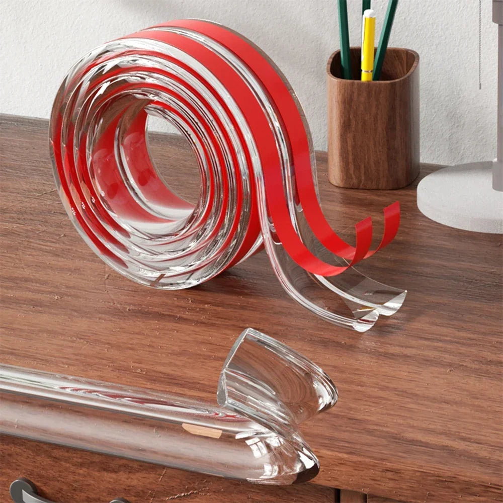 Furniture Corner Protectors Guard Silicone Baby Protection Strip Tape Self Adhesive