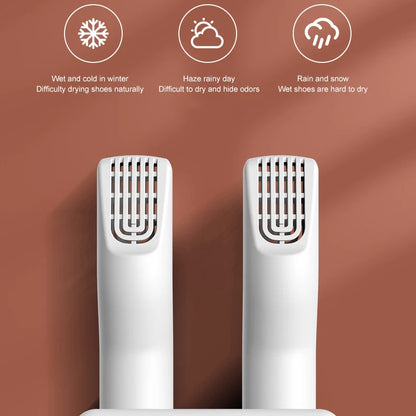 Electric Shoes Dryer Deodorizer with Heat Dehumidifier Device Foot Warmer Heater