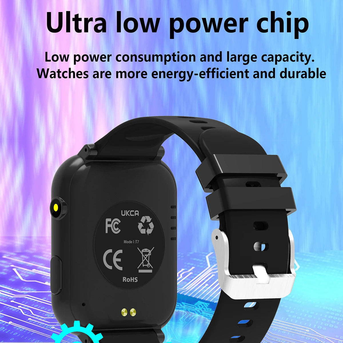 Kids Smart Watch Games HD Screen Camera Flashlight Sleep Monitor Alarm