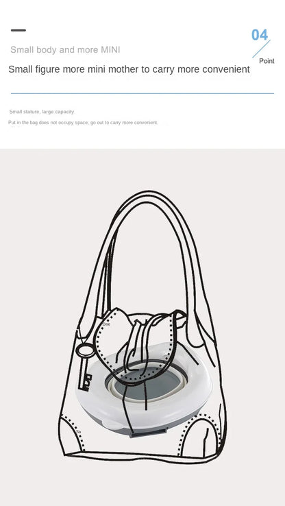 3 in 1 Travel Toilet Seat Foldable Children Potty with Bags